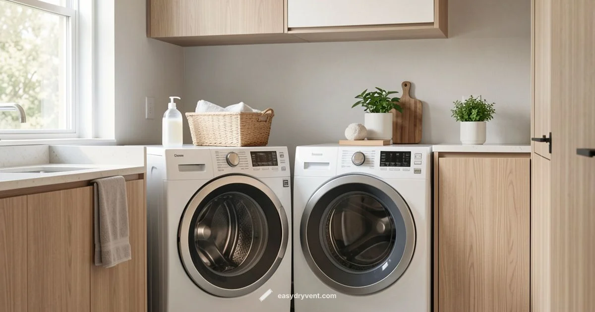 Matched Washer & Dryer Matched Washer & Dryer - Easy DryVent