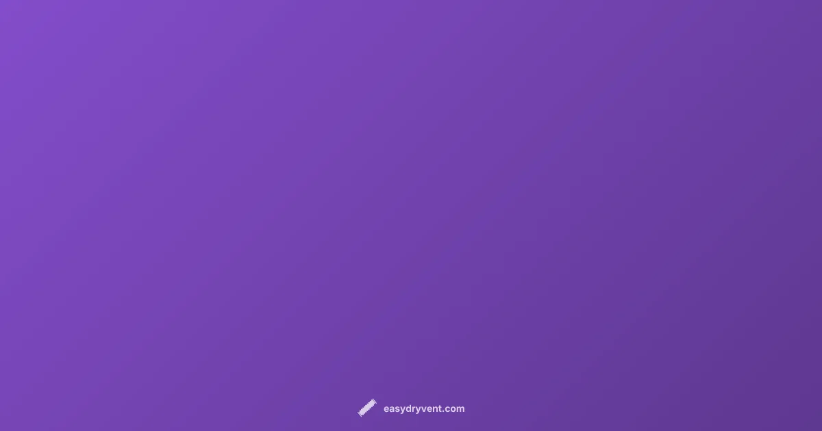 Dryer Vent Install Dryer Vent Install - Easy DryVent (illustration)