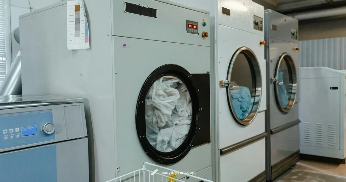 Fresh Laundry in Dryer - Easy DryVent