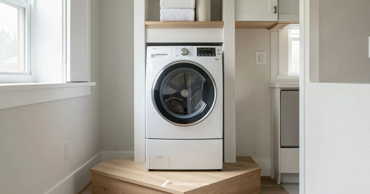 Dryer Pedestal Guide - Easy DryVent