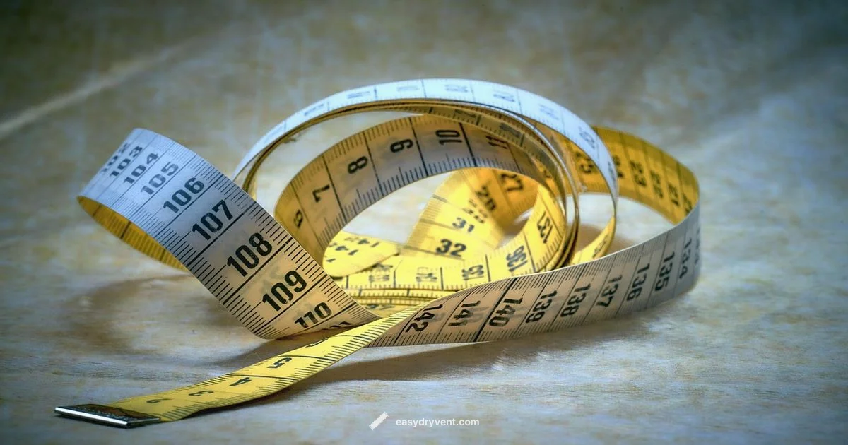 Average Dryer Size - Easy DryVent