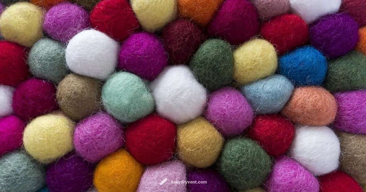 Dryer Balls in Action Dryer Balls in Action - Easy DryVent