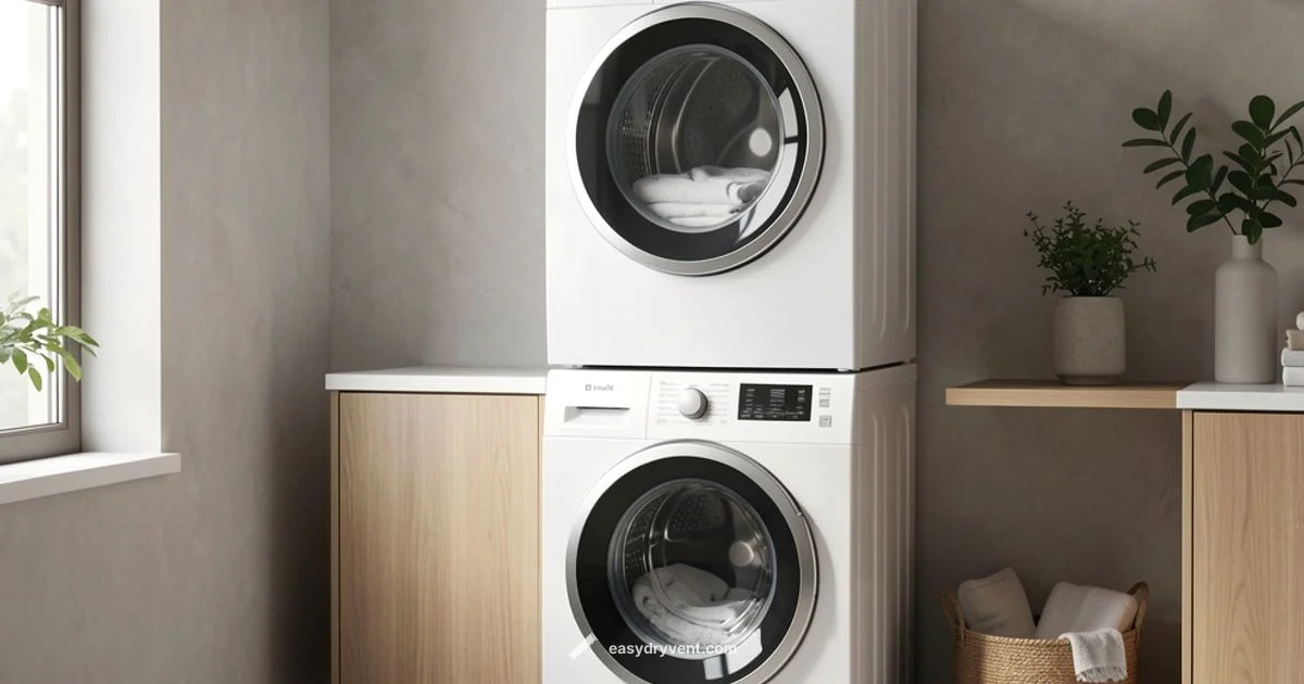 Stacked Laundry Solution - Easy DryVent