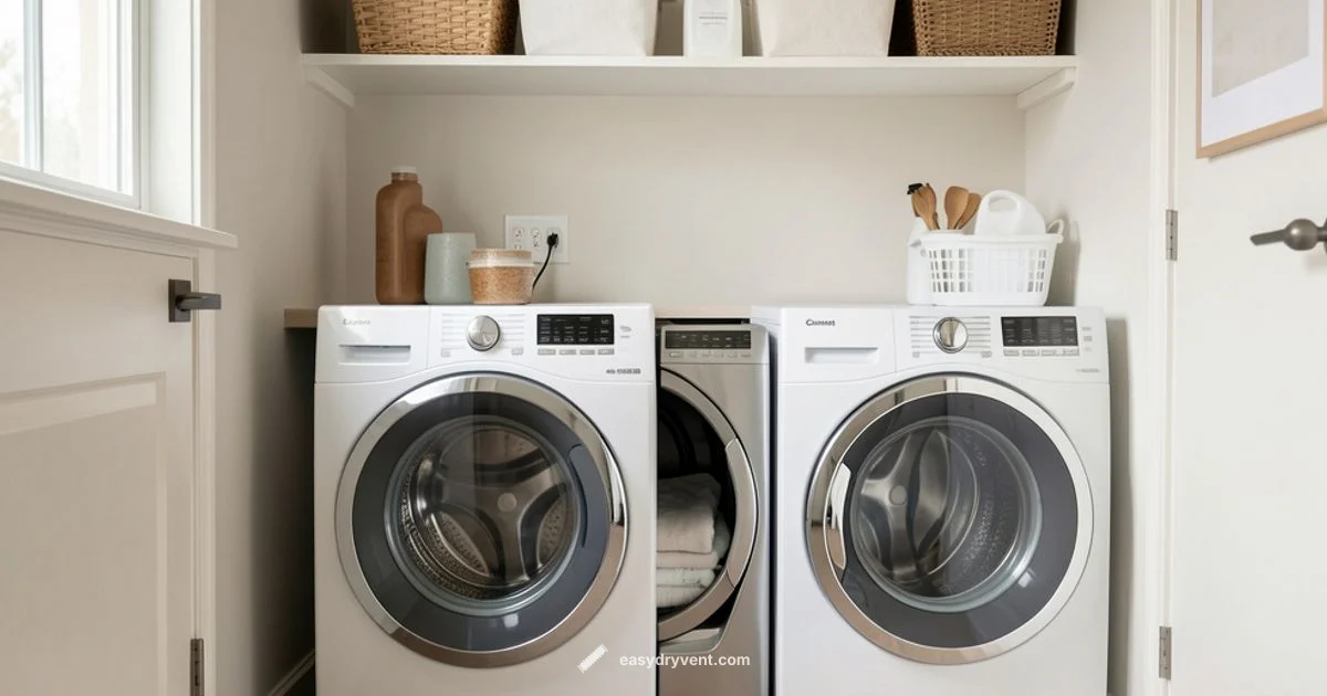 Between Washer and Dryer - Easy DryVent