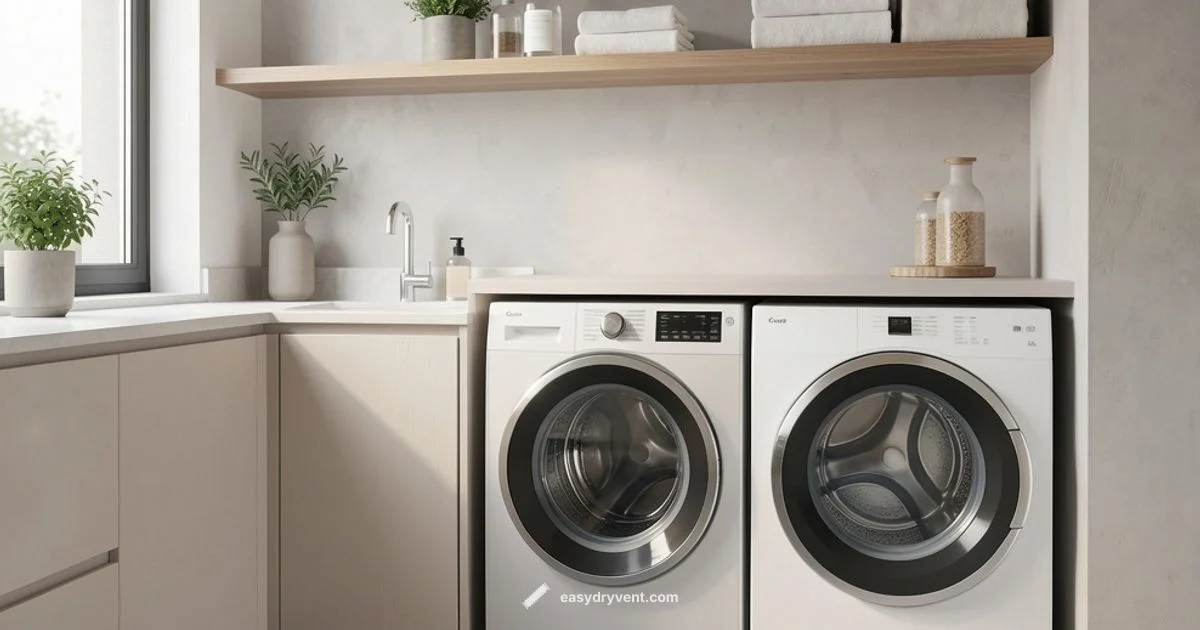 All in One Washer-Dryer - Easy DryVent