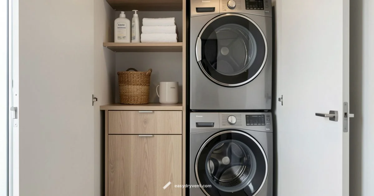 Stacked Laundry Solution - Easy DryVent