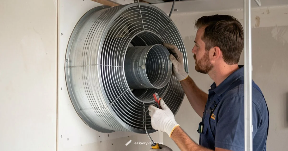 Dryer Vent Wall Install - Easy DryVent