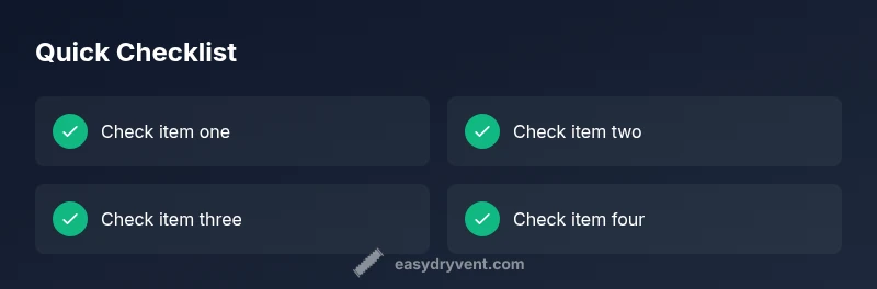 Checklist for preventing Samsung dryer overheating