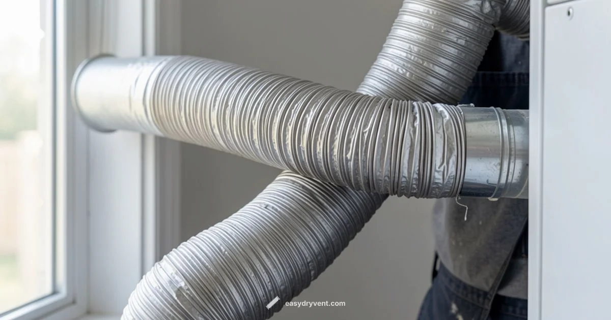 Dryer Hose Reattachment Dryer Hose Reattachment - Easy DryVent