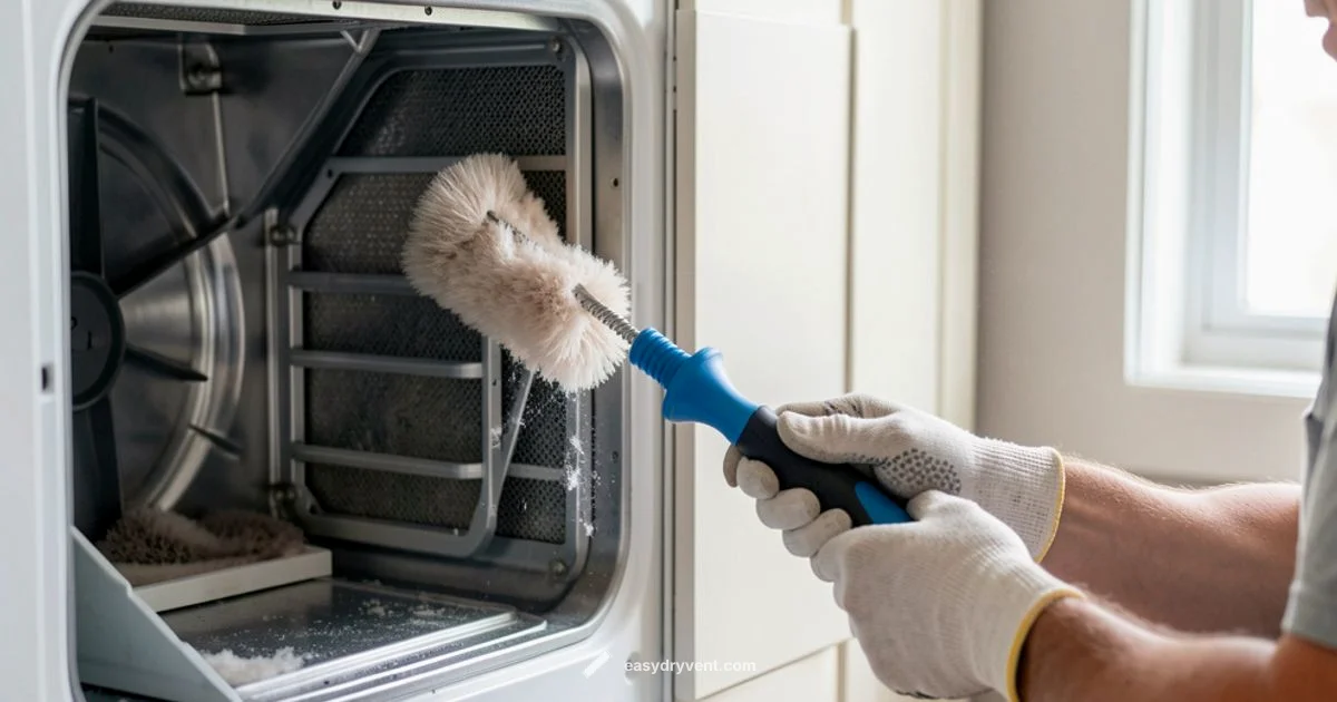 Lint Brush Guide - Easy DryVent