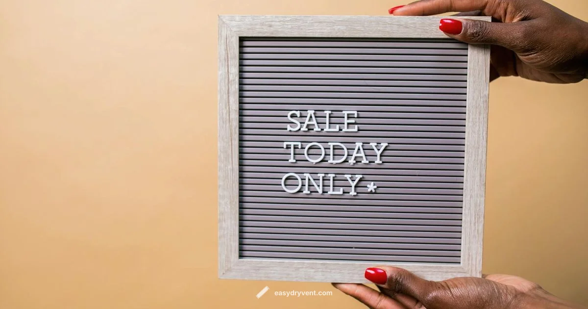 Top Dryer Deals - Easy DryVent