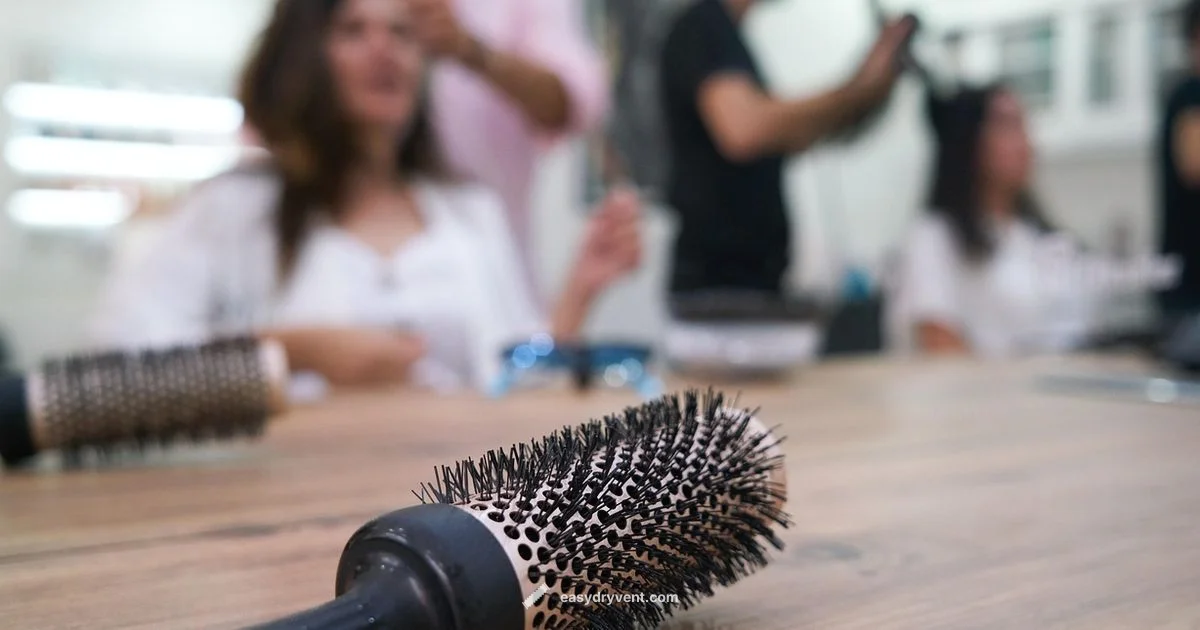 Lange Hair Dryer Brush - Easy DryVent