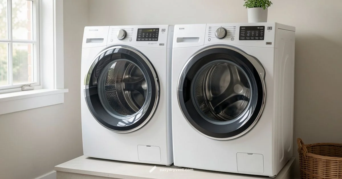 Washer and Dryer Stand - Easy DryVent