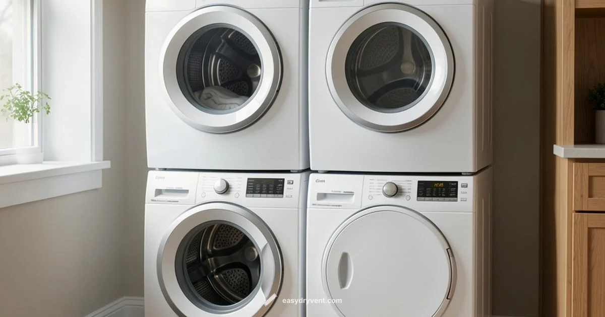 Stacked Laundry Guide Stacked Laundry Guide - Easy DryVent