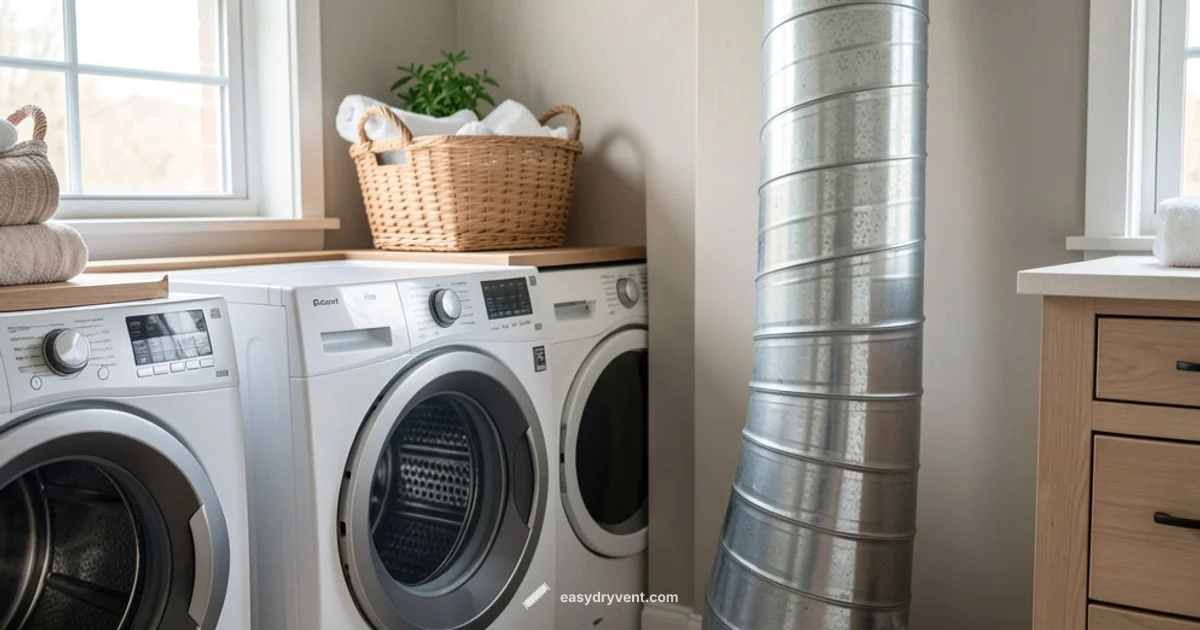 Metal Dryer Vent Guide - Easy DryVent