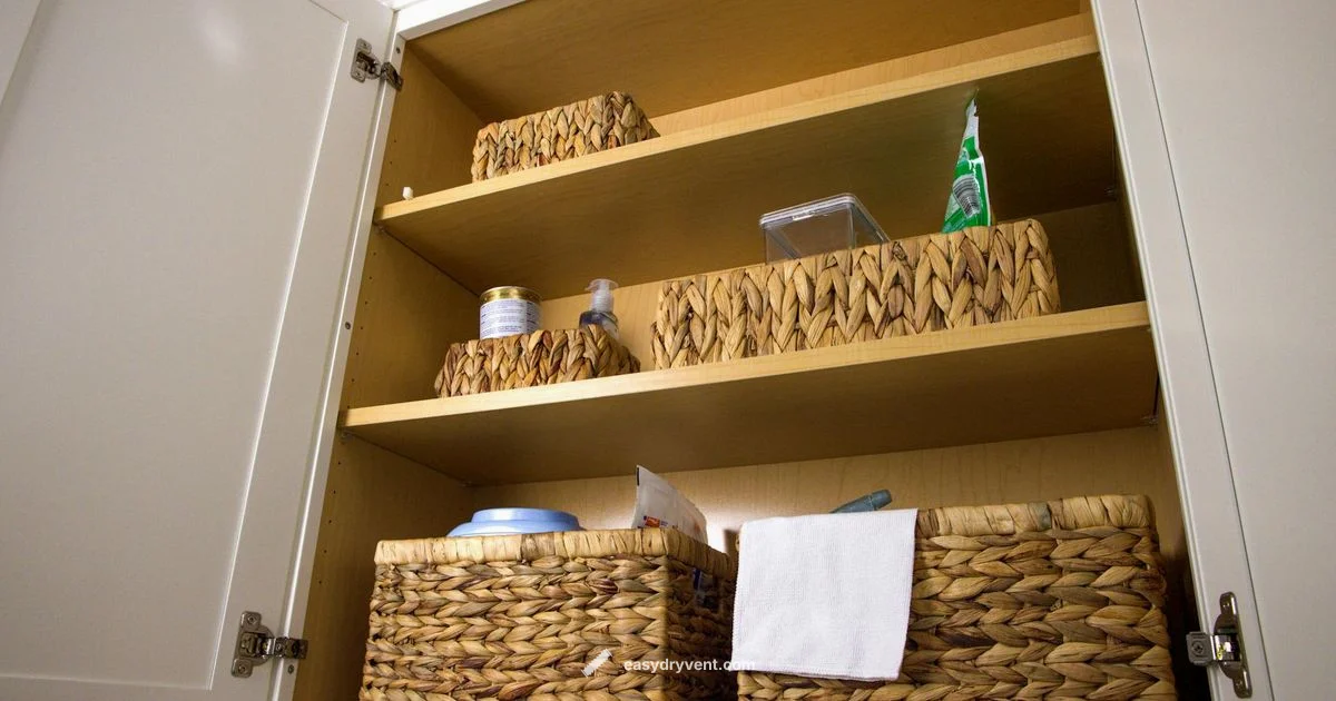 Hidden Laundry Nook - Easy DryVent