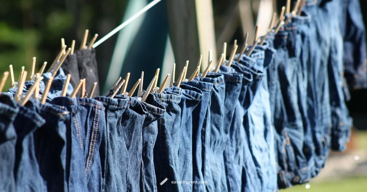 Dry Denim Safely - Easy DryVent