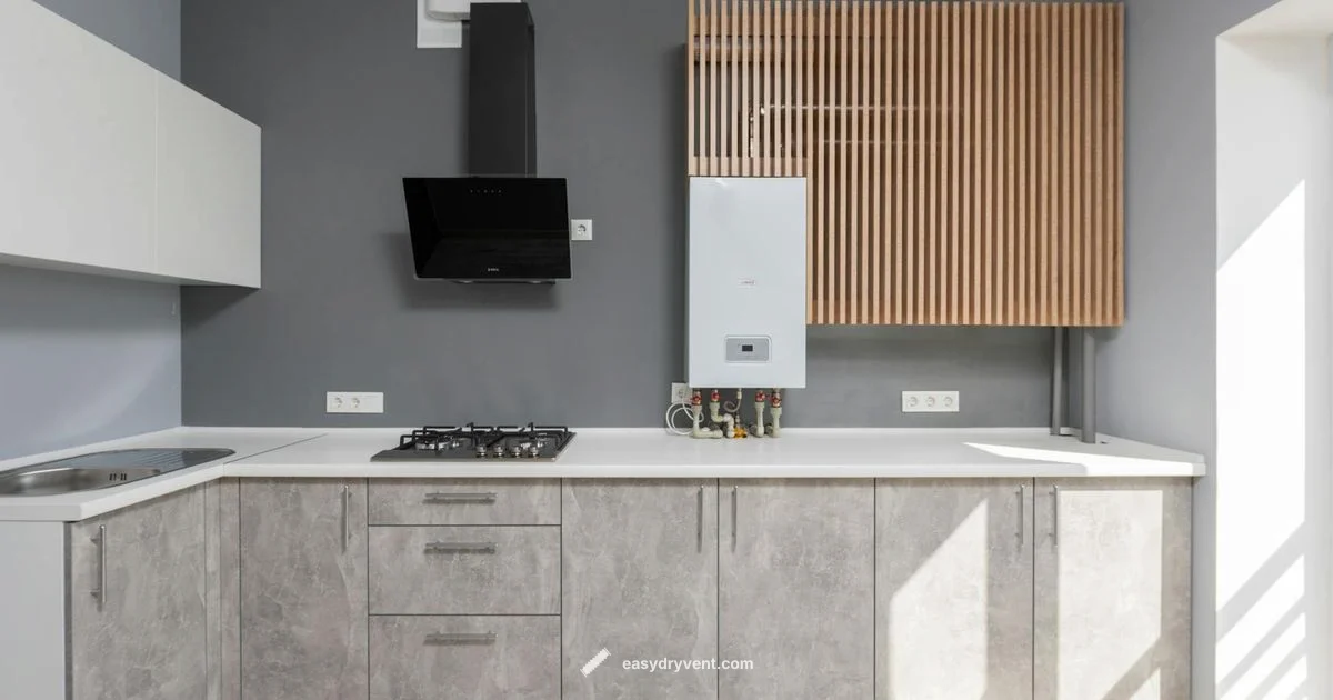 Laundry Cabinet Above - Easy DryVent