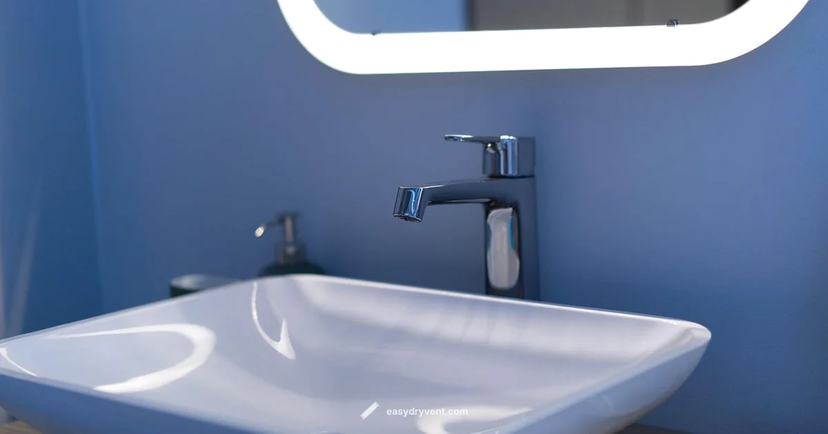 Bathroom Laundry Setup - Easy DryVent