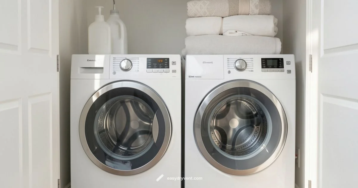 Small Space Laundry - Easy DryVent
