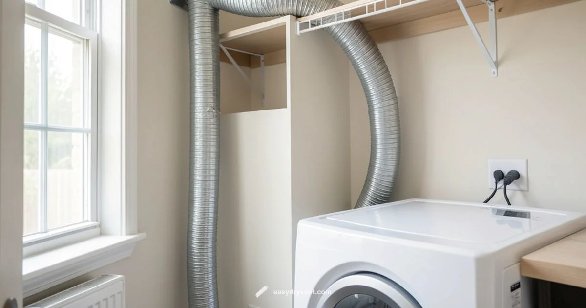 Install Dryer Vent Hose - Easy DryVent