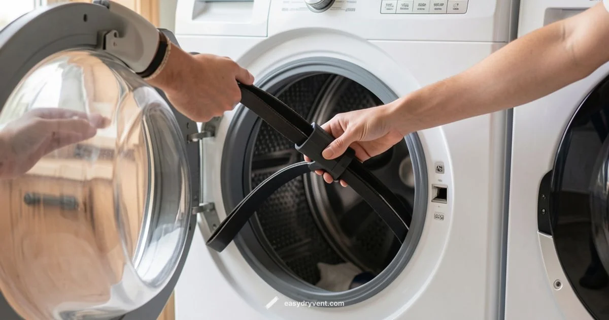 Broken Dryer Belt Replacement - Easy DryVent