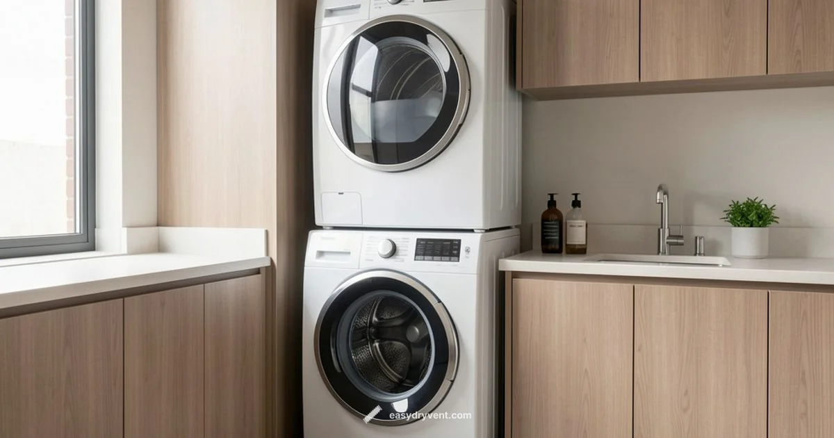 Stacked Laundry Power - Easy DryVent