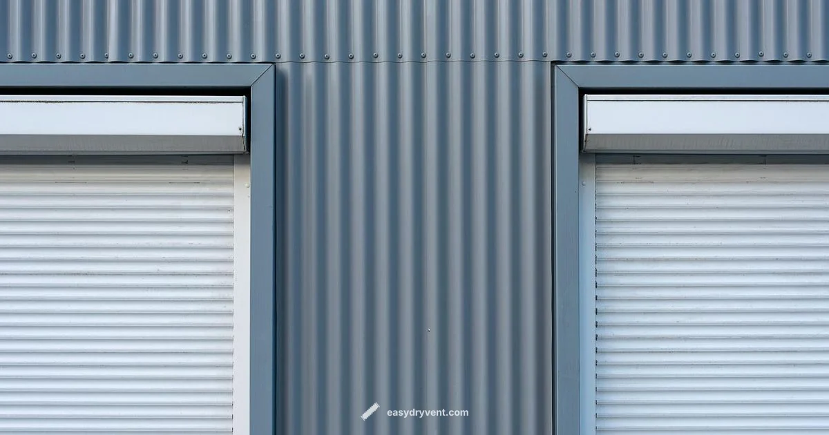 Metal Dryer Vent Cover - Easy DryVent