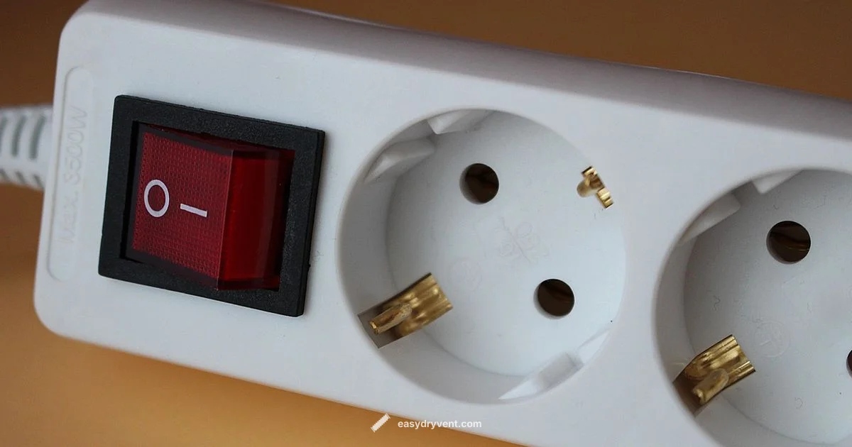 50 Amp Dryer Plug - Easy DryVent