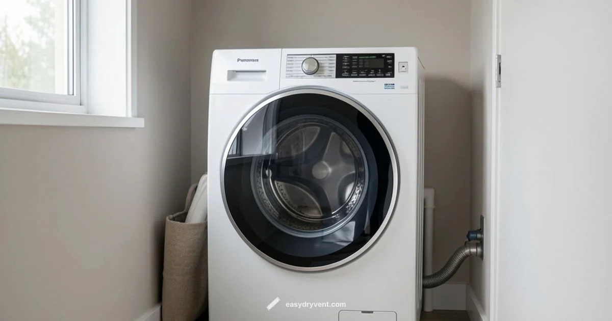 Panasonic Washer Dryer - Easy DryVent