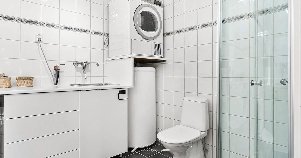 RV Laundry Setup - Easy DryVent