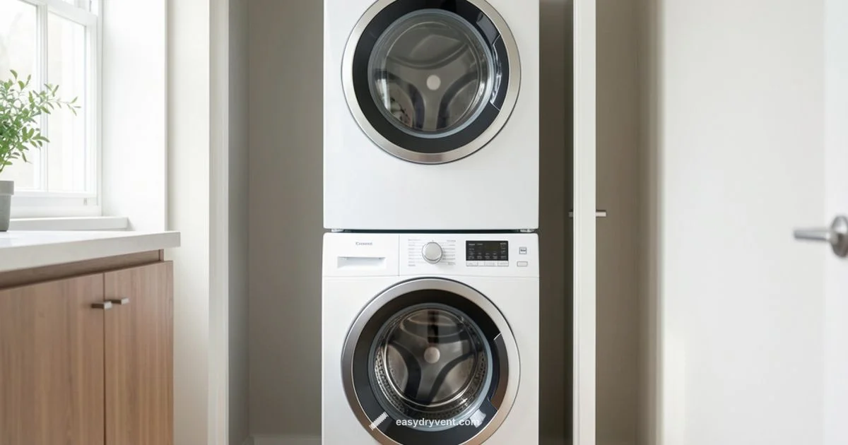 Space-Saving Laundry - Easy DryVent