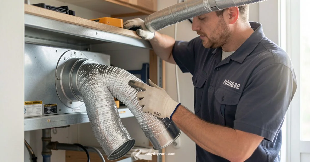 Gas Dryer Vent Maintenance - Easy DryVent