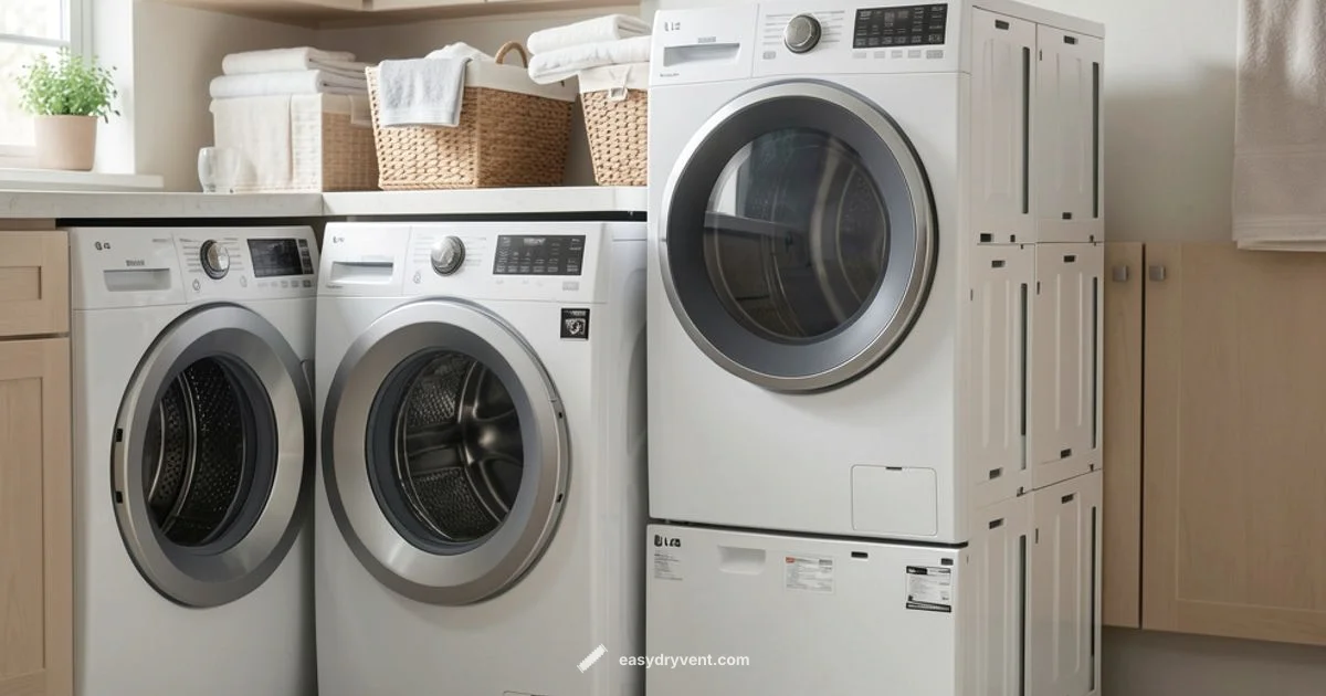 LG Stacked Kit - Easy DryVent